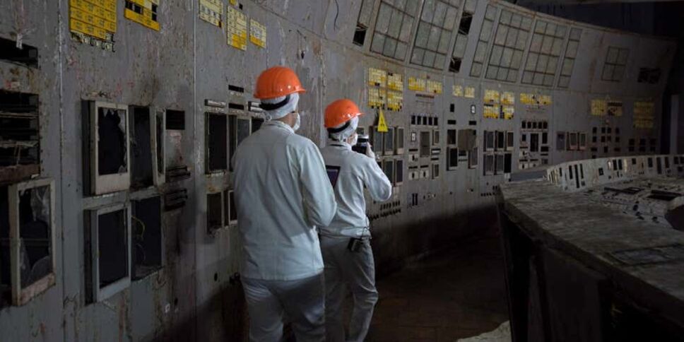 robots entrenados limpiar chernobyl