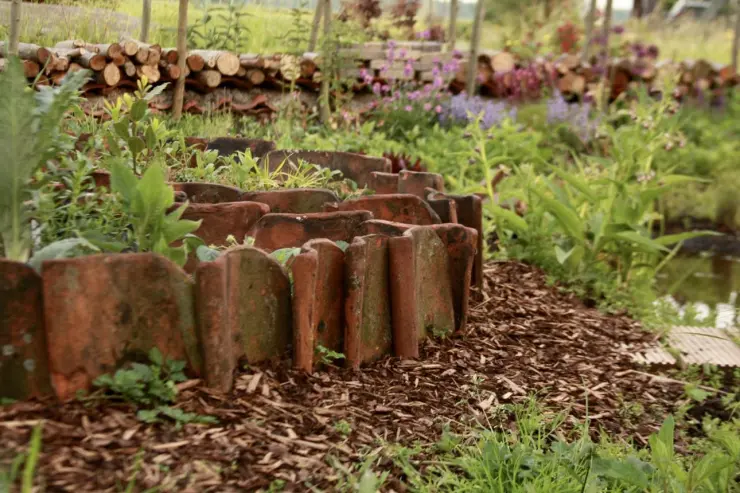 Delimitar jardín