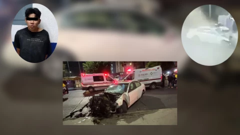Vecinos de colonia ampliación Aviación Civil fueron atropellados esta madrugada.
