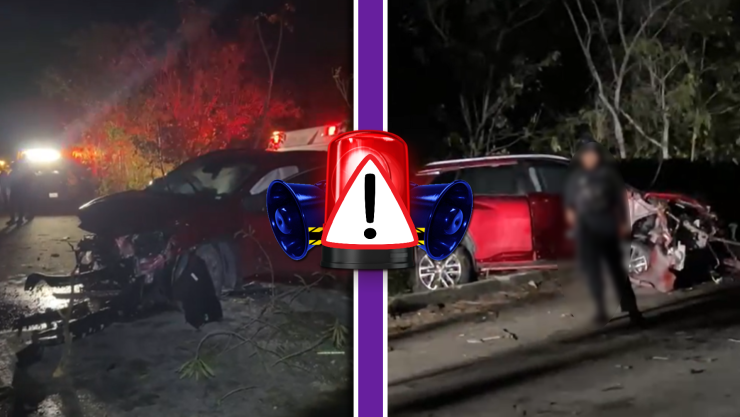 APARATOSO CHOQUE en Isla Mujeres deja lesionados; esto es lo que se sabe del accidente de HOY 28 de marzo de 2026.webp