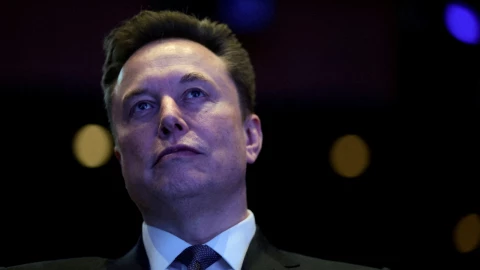 Fotografía de Elon Musk, dueño de la red social X.