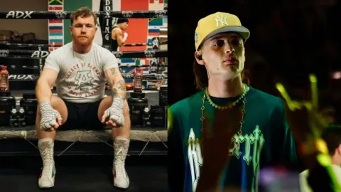 ¿Peso Pluma entonará el Himno Nacional en la pelea del Canelo Álvarez vs. John Ryder?