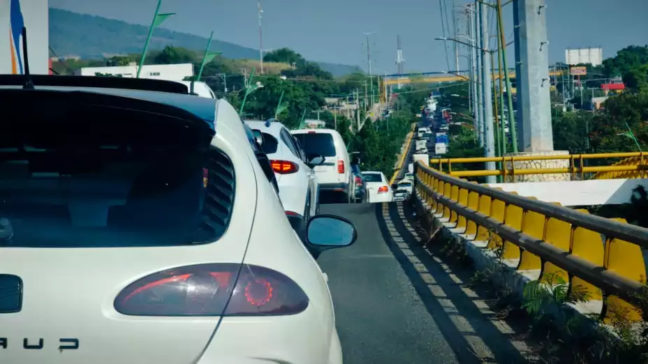 Tráfico y calles cerradas Tuxtla Gutiérrez