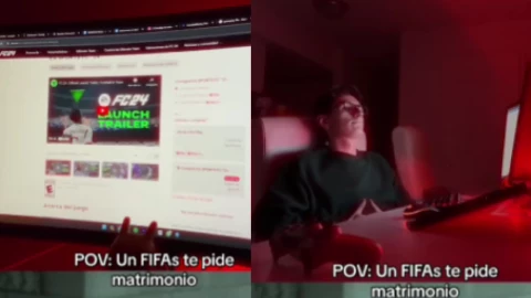 Video viral de joven fifas pidiendo matrimonio