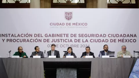 Clara Brugada instala gabinete de seguridad en CDMX; así se conforma
