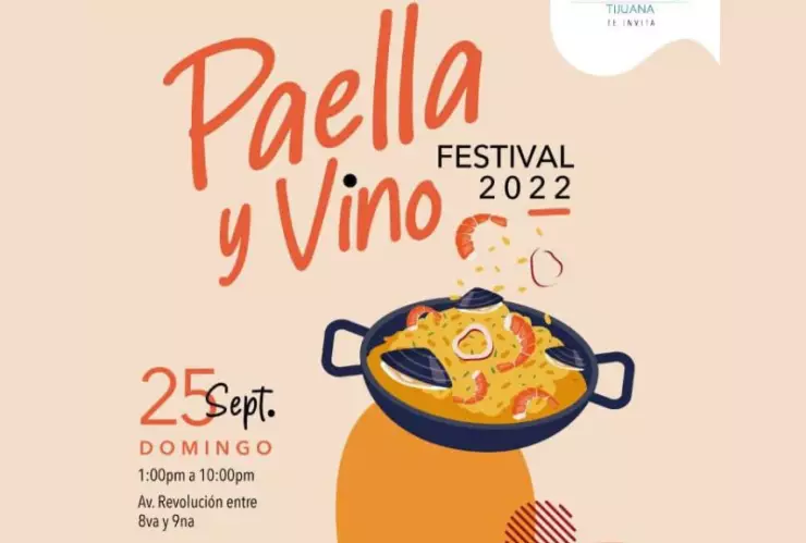Llega Paella y vino 2022 a Tijuana 