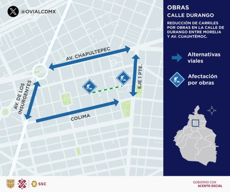 ¡Alerta Vial en CDMX! Detalles sobre inundaciones, bloqueos, marchas y más del jueves 1 de agosto