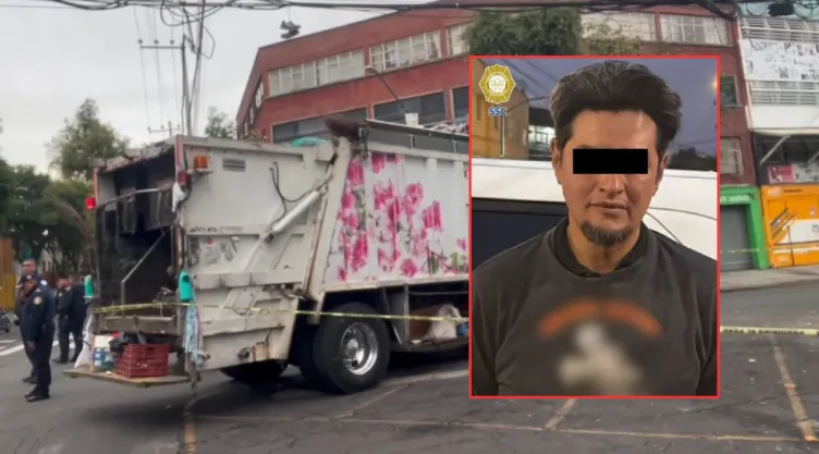 Muere mujer de 80 años atropellada por camión de basura en la Doctores; detienen a conductor