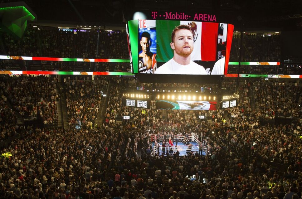 Canelo ya ha peleado en la T Mobile Arena Las Vegas.