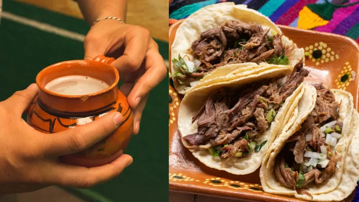 Barbacoa y pulque
