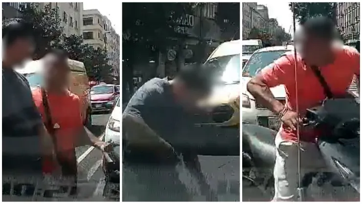 Un choque en CDMX acabó en una discusión y un hombre golpeado.