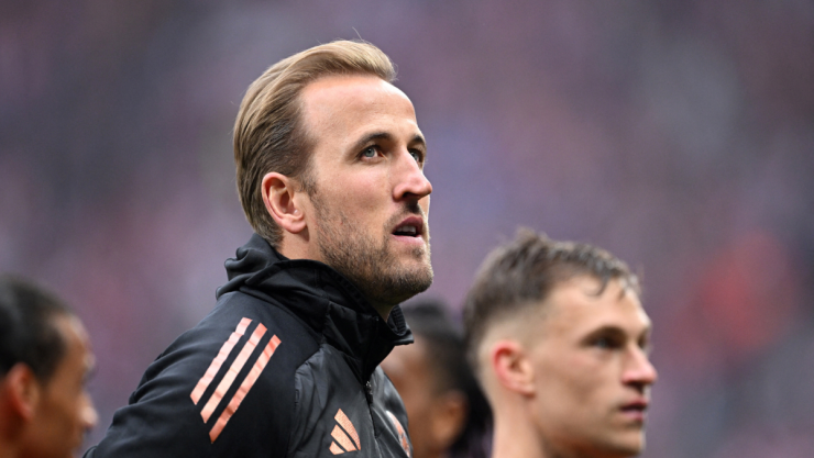 Harry Kane con el Bayern Munich