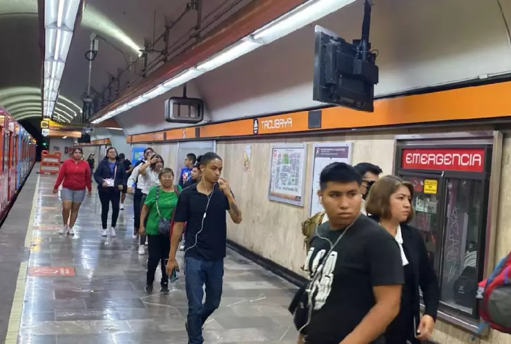 Se registran retrasos en el Metro CDMX este 24 de junio de 2024