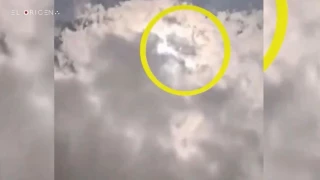 VIDEO de ovni durante eclipse solar 2024 en Arlington, Texas