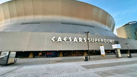 Caesars Superdome, icónico estadio de Nueva Orleans para super bowl 2025.jpg