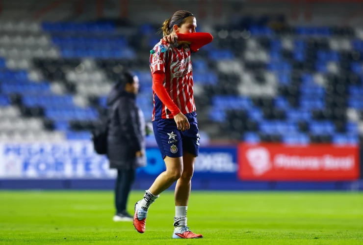 Licha Cervantes con Chivas Femenil