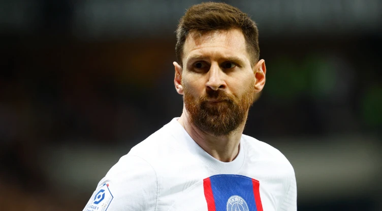 Lionel Messi con el PSG