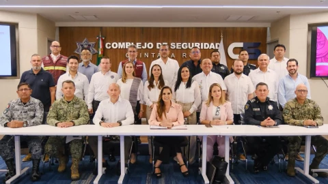 El Comité de Seguridad de Quintana Roo para el Mundial de Futbol 2026 estará en funciones en las próximas semanas.webp