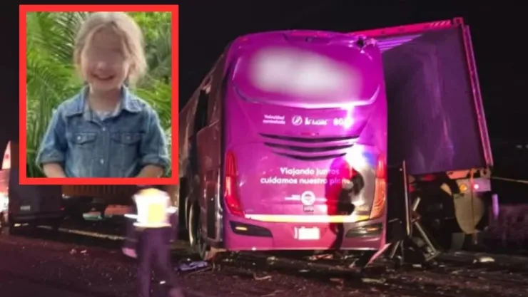 accidente vehicular, Luciana Flores