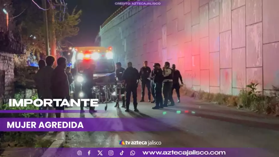 ¡Ataque armado en Tlaquepaque! Mujer es baleada brutalmente bajo un puente en la colonia Tateposco