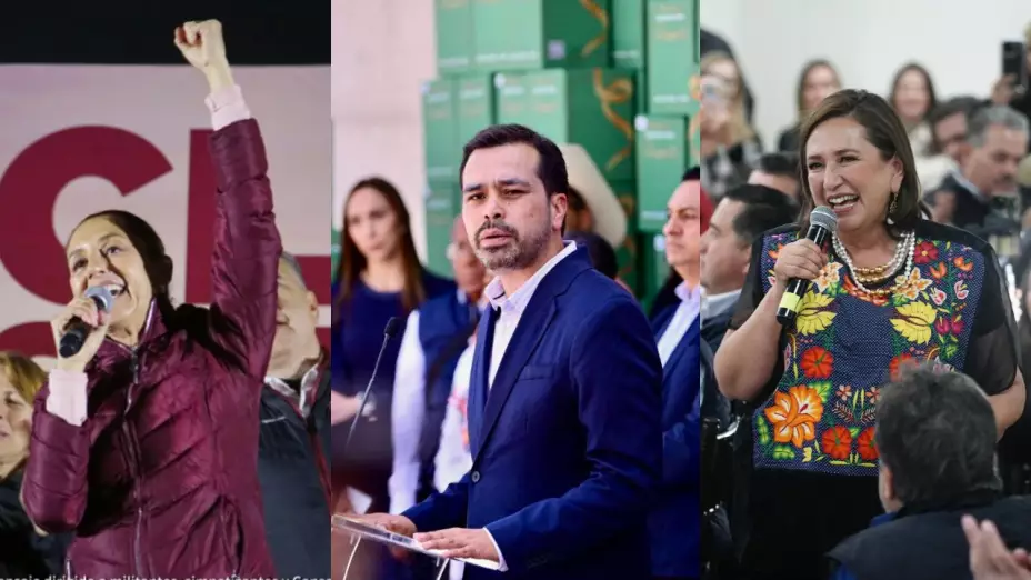 ¡Que empiece la carrera! Hay tres candidatos presidenciales para elecciones 2024