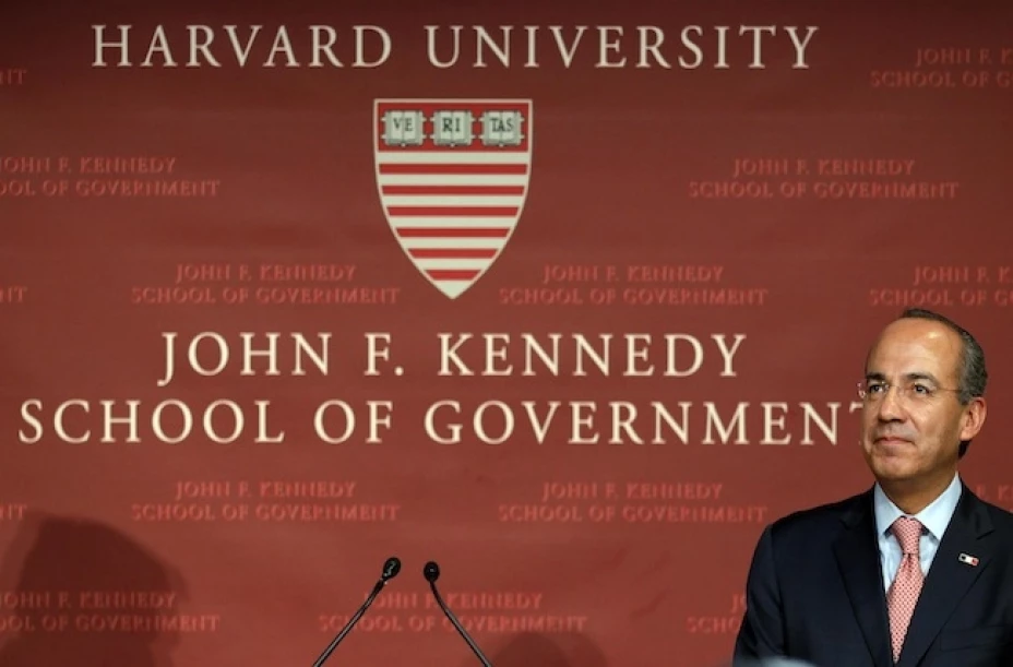 Felipe Calderón, ex presidente de México.