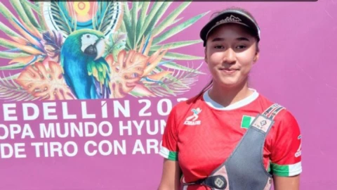 Angela Ruiz tiro con arco