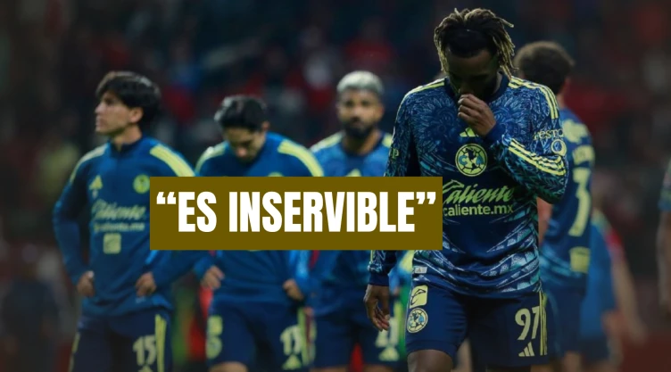 Jugador del América recibe críticas de la afición