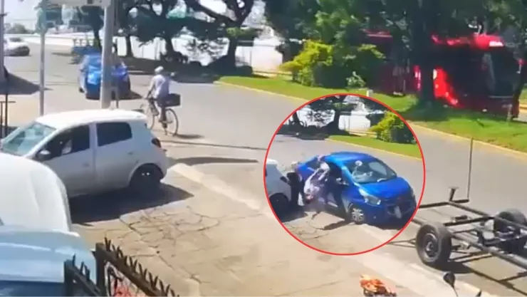 VIDEO: Ciclista es embestido brutalmente en Tabasco por un automovilista