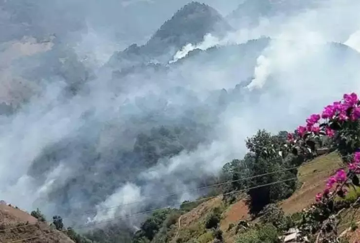 Gran Incendio arrasa sin control en San Juan Cuautla en Coyomeapan hoy: ¿Hay evacuación?