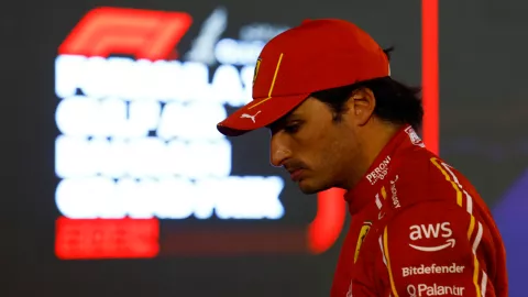 Carlos Sainz, piloto de Ferrari