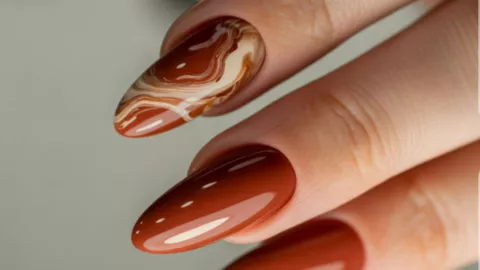 diseño de uñas boho