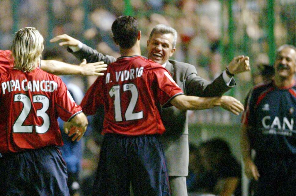 Javier Aguirre llevó al Osasuna a la Champions League