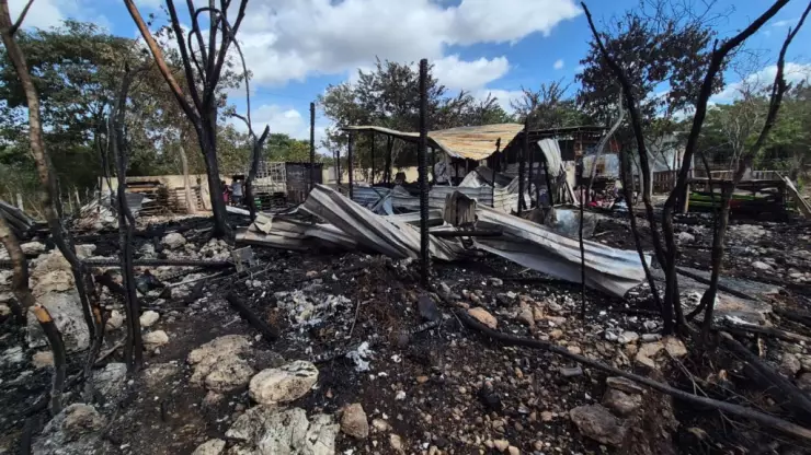 ¡Desolador! Así quedaron las casas CONSUMIDAS POR EL FUEGO tras explosión del tanque de gas en la Emiliano Zapata Sur III