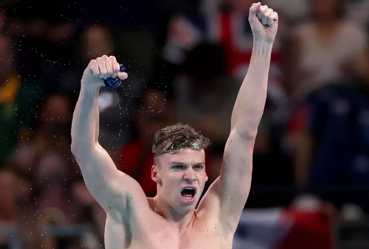 Leon Marchand, nadador de Francia en París 2024
