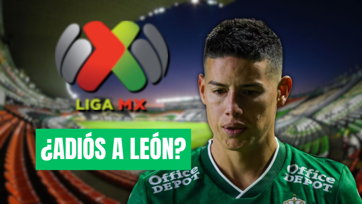 James Rodríguez podría abandonar León en diciembre