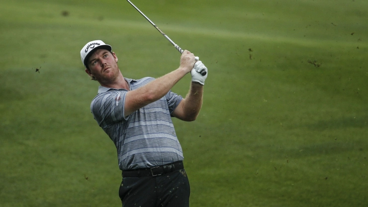 Grayson Murray en un juego de golf