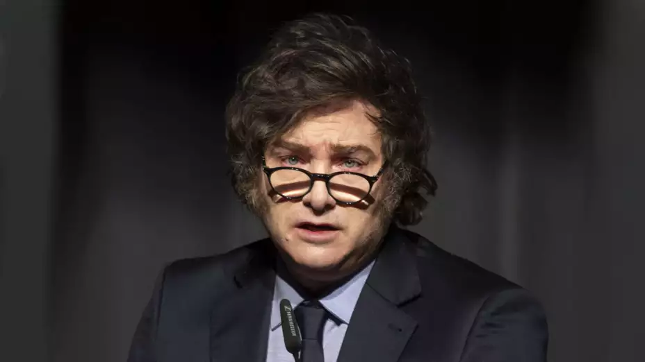 El presidente argentino Javier Milei.