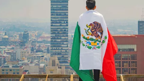 Elementos de la bandera mexicana