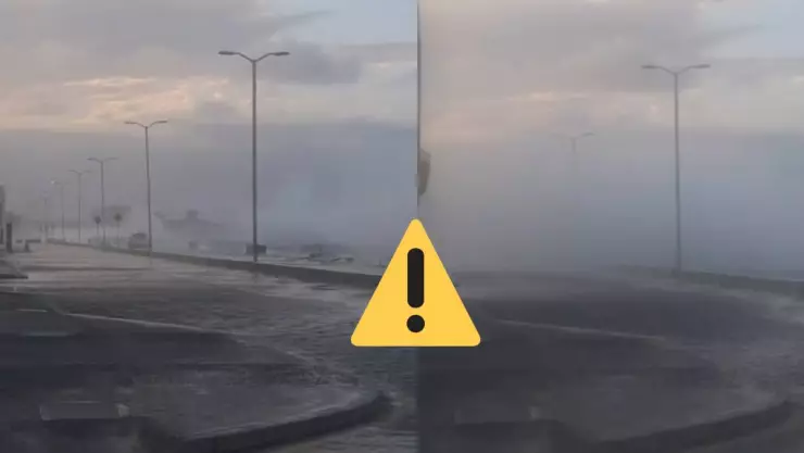 Norte en Veracruz: ¿cómo lucía el bulevar Ávila Camacho el 10 de enero de 2025?