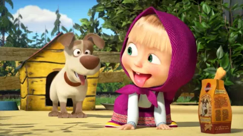 5 episodios de Masha y el Oso que enseñan a los niños a ayudar en casa y ser más responsables