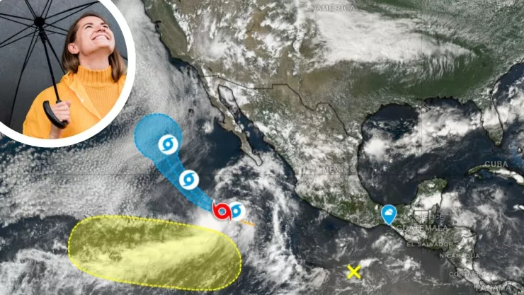 Depresión tropical 10-E: vigilancia en Baja California y Revillagigedo por posible desarrollo ciclónico