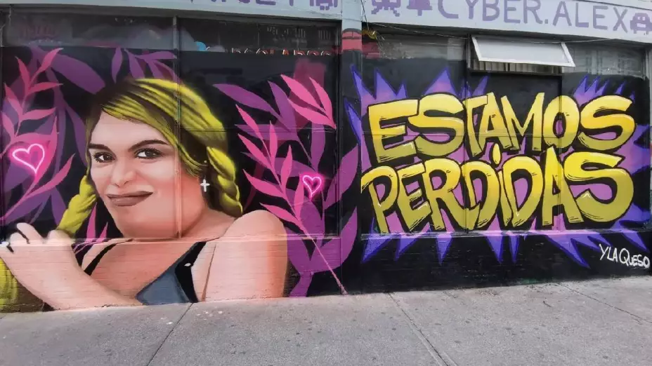 Yucateco dedica mural a Wendy Guevara de Las Perdidas (FOTOS)