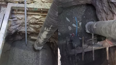 Rellenan túnel hallado en el penal de Aguaruto