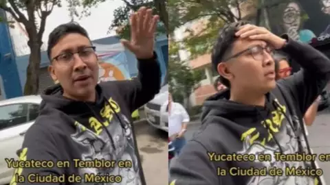 Video Yucateco siente su primer sismo y su reacción se viraliza