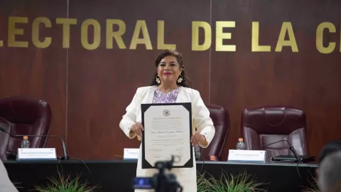 Clara Brugada constancia de validez