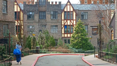 El suburbio de Scarsdale en Nueva York