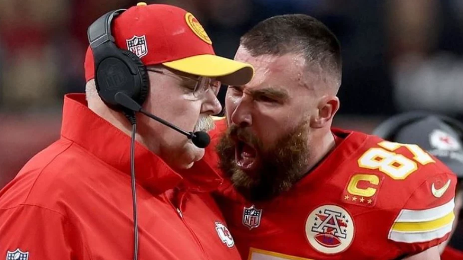 Travis Kelce le grita a su coach ¿por qué lo hizo?