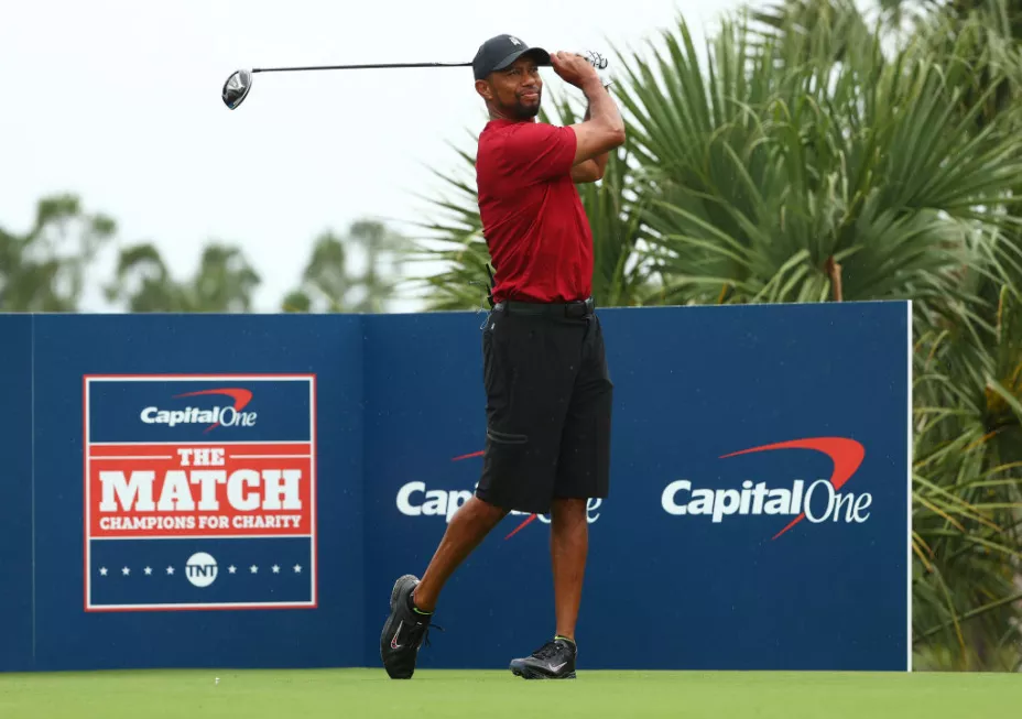Tiger Woods y Peyton Manning se adjudicaron el The Match: Champions for Charity