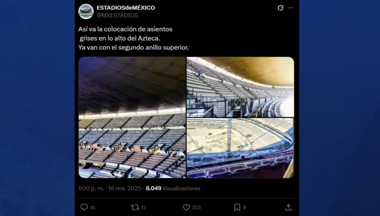 El Estadio Azteca estará presente en el Mundial 2026